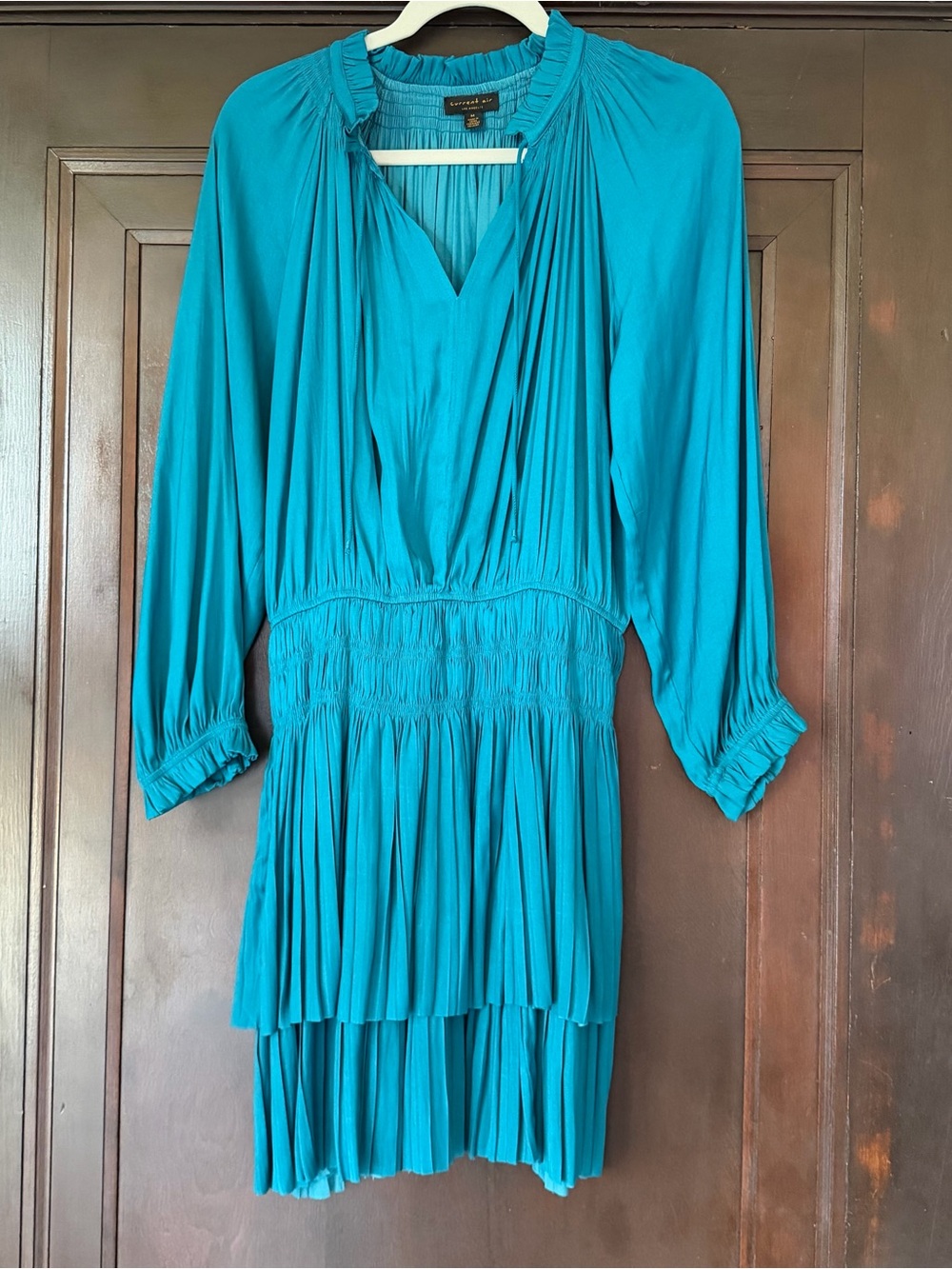 Current Air Samantha Crinkle Texture Mini Dress, Medium